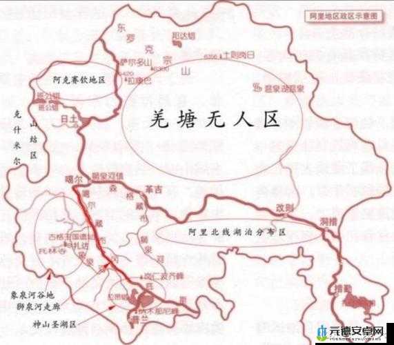 中国面积最大无人区：6229JM