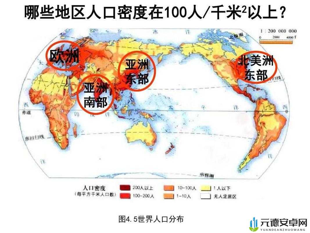 亚洲、欧洲、美洲人口比例如何