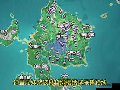 原神超详细攻略：绯樱绣球高效采集全指南